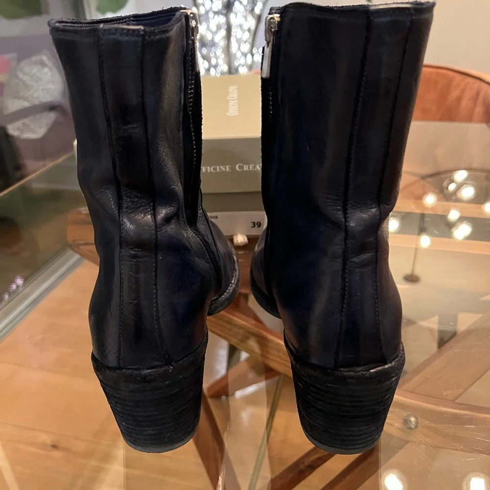 Officine Creative Agnes/O16 boot size 39 Dark Blue, 2.25” heel - Picture 6 of 8